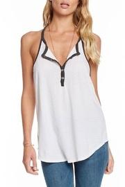 Shirttail Henley Tank