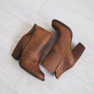  Fritzi Cognac Booties