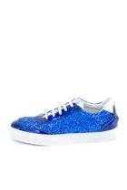  Blue Glitter Sneakers