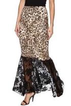  Gold Leopard Skirt