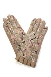  Ribbed Plaid Gloves