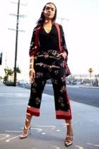  Black Silky Pant