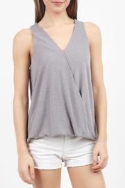  Grey Surplice Tank