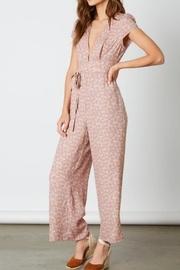  Mauve Floral Jumpsuit