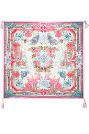  Silk Color Currency Scarf