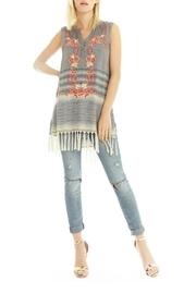 Blue Dusk Embroidered Top