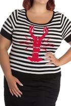  Striped Lobster Top