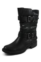  Black Mid Boot