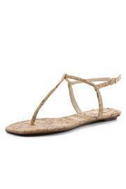  Flat Cork Sandal