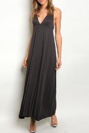  Charcoal Maxi Dress