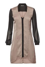  Grayish Button Dress