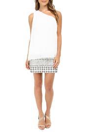 One Shoulder Chiffon Dress