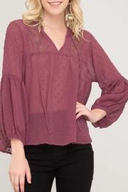  Textured Blouse