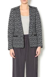  Aztec Printed Blazer