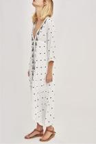  Long Embroidered Dress