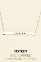  Inspirational Sisters Necklace