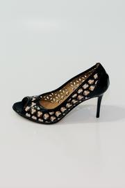  Peep-toe 2-tone Pump
