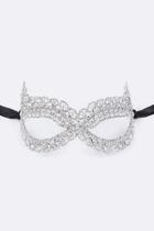  Rhinestone Masquerade Mask