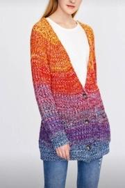  Rainbow Varigated Cardigan