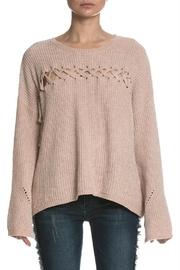  Cutout Front Sweater