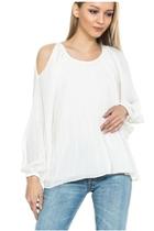  Dress Cold-shouler Top