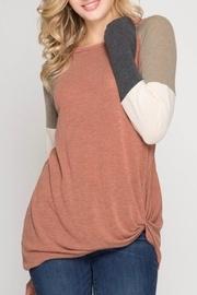  Colorblock Top