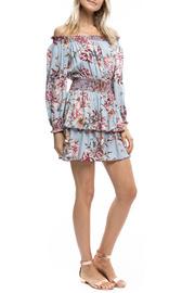 Floral Smocked Waist & Neck Tiered Dress