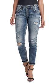  Distressed Crop Jeans