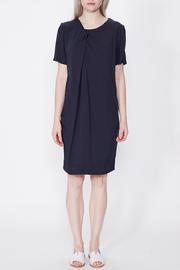  Geo Pleat Dress
