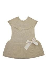  Beige Knitted Dress