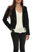  Faux Leather Motorcycle Jacket