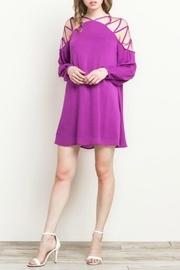  Magenta Suspension Dress