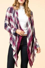  Plaid Flannel Cardi