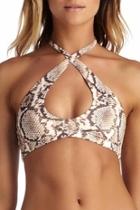  Camilla Cross Neck Top