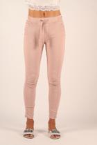  Ruched Jogger With Tie Waist