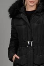 Fur Hooded Coat