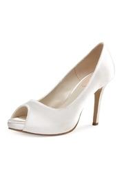  Dream Ivory Satin Stiletto