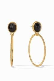  Verona Statement Earring-black Onyx
