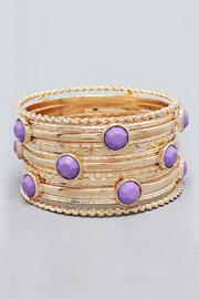  Lilac Bangle Set