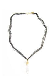  Quartz Black Necklace