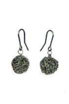  Knitted Silverballs Earrings