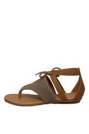 Flat Brown Sandal