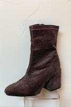  Corduroy Bootie