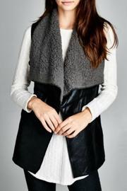  Faux Shearling Vest