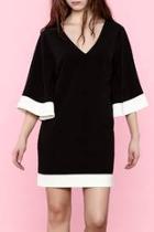  Black Boxy Dress