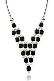  Onyx Crystal Necklace