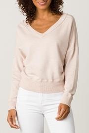  Double V-neck Sweatshirt