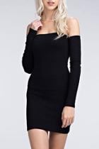 Off Shoulder Bodycon