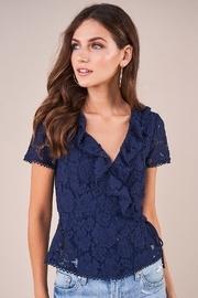  Chantilly Lace Wrap Top