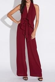 Ruffle Front Jumper